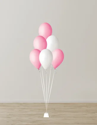Bunch Six Helium Latex...