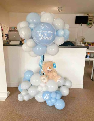 Teddy with Balloons Kilmessan