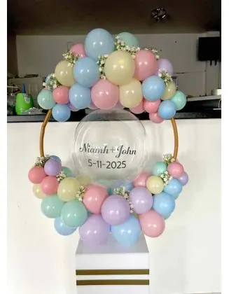 Hoop in Pastel