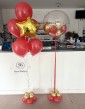 Red and Gold Bouquet Debs