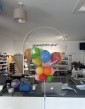 Branding Bobo Clear on stand