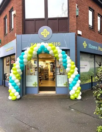 Classic Balloon Arch Branded Colours