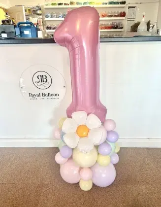Daisy First Stack Pastel Balloon