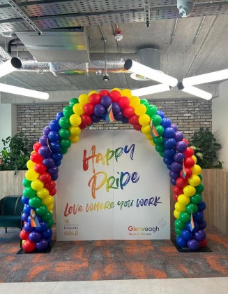 Pride Balloon Arch