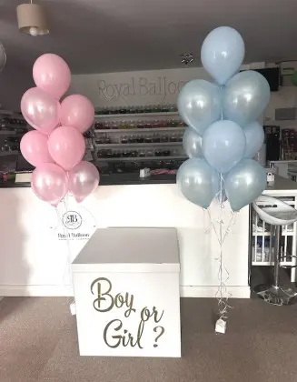 Huge Gender Reveal Box with...