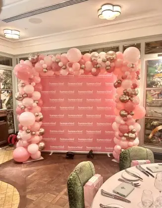 Square Organic Balloon arch