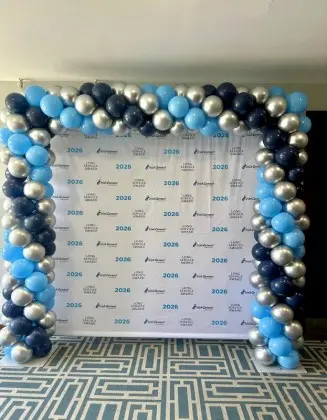 Classic Square Balloon arch 2.4x2.4