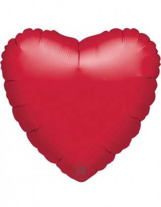 18 Inch Red Heart Foil Balloon for Celebrations