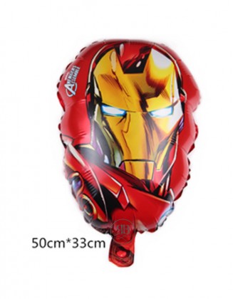 Iron man head Foil Balloon...