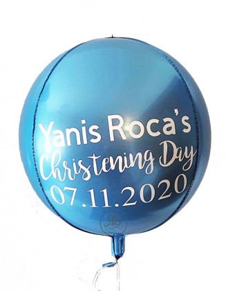 ORBZ Personalised Christening 22''