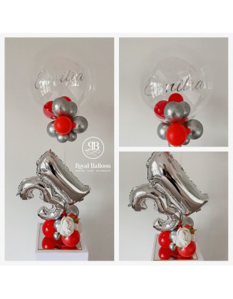 Small Display Bespoke balloon centripiece