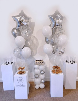 Decor for corporation and balloon bouquets