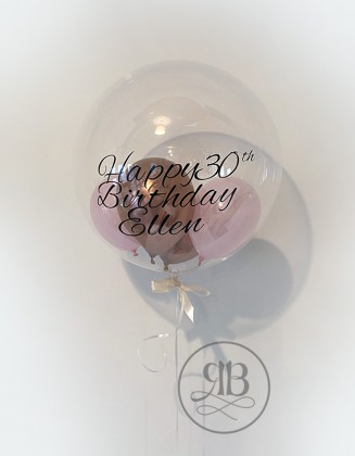 Bespoke Balloon 24'' filled with balloons