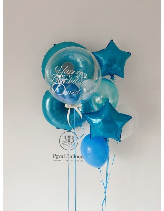 Any Number, bespoke balloon and a bouquet of balloons