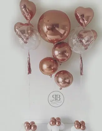 Birthday rose-gold package
