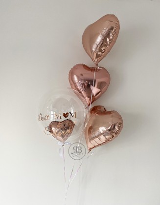 Bespoke Bobo and three hearts