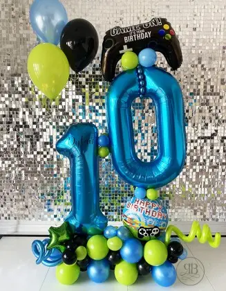 Game on Display Balloon