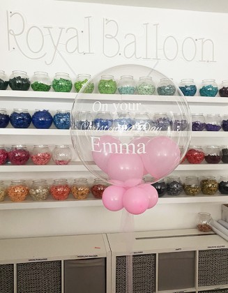 Christening bespoke balloon