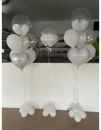 Confirmation White Balloons