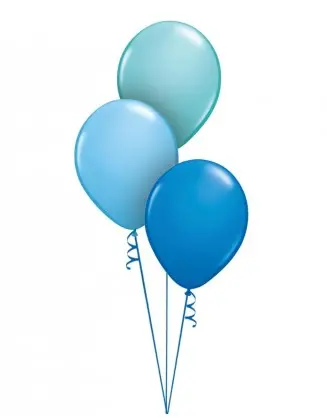 Bunch of 3 balloons