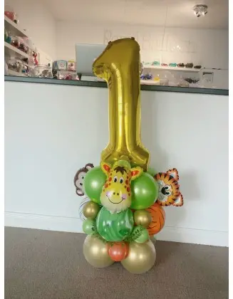 Jungle 1st Birthday Display