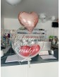 Bespoke Balloon with one Heart